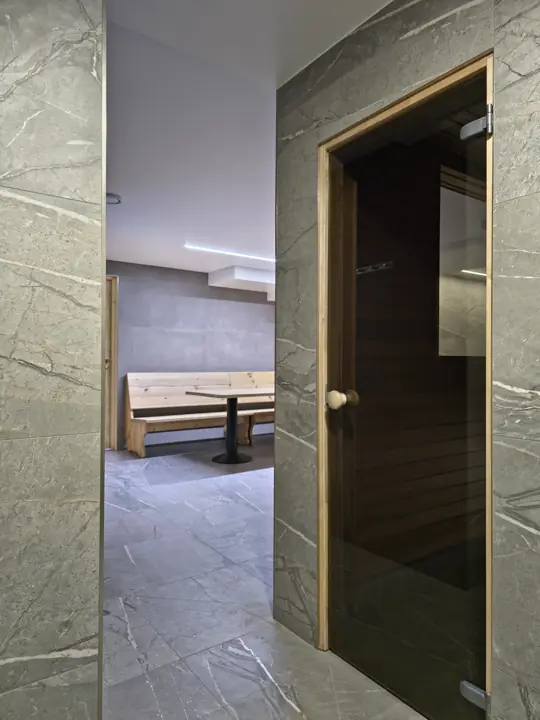 Privaatsauna leiliruumi uks
