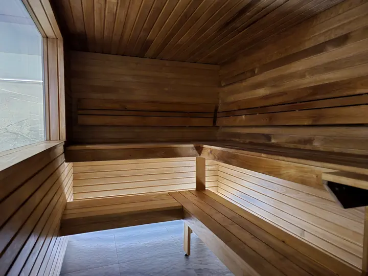 Privaatsauna leiliruum